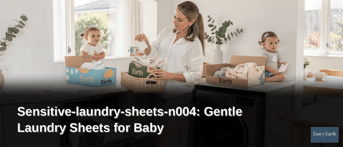 Sensitive-laundry-sheets-n004: Gentle Laundry Sheets for Baby - Easey Earth