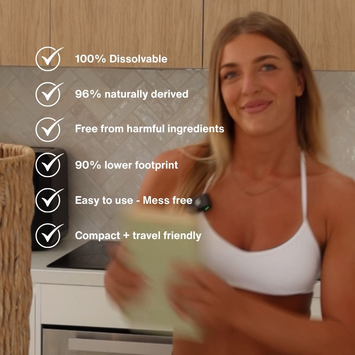 80 Laundry Detergent Sheets | Clean Cotton | Plant-Based - Easey Earth