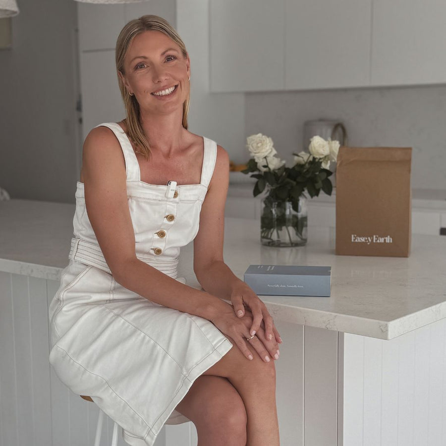 Nanna, founder of Ease.y Earth, in Currumbin Valley
