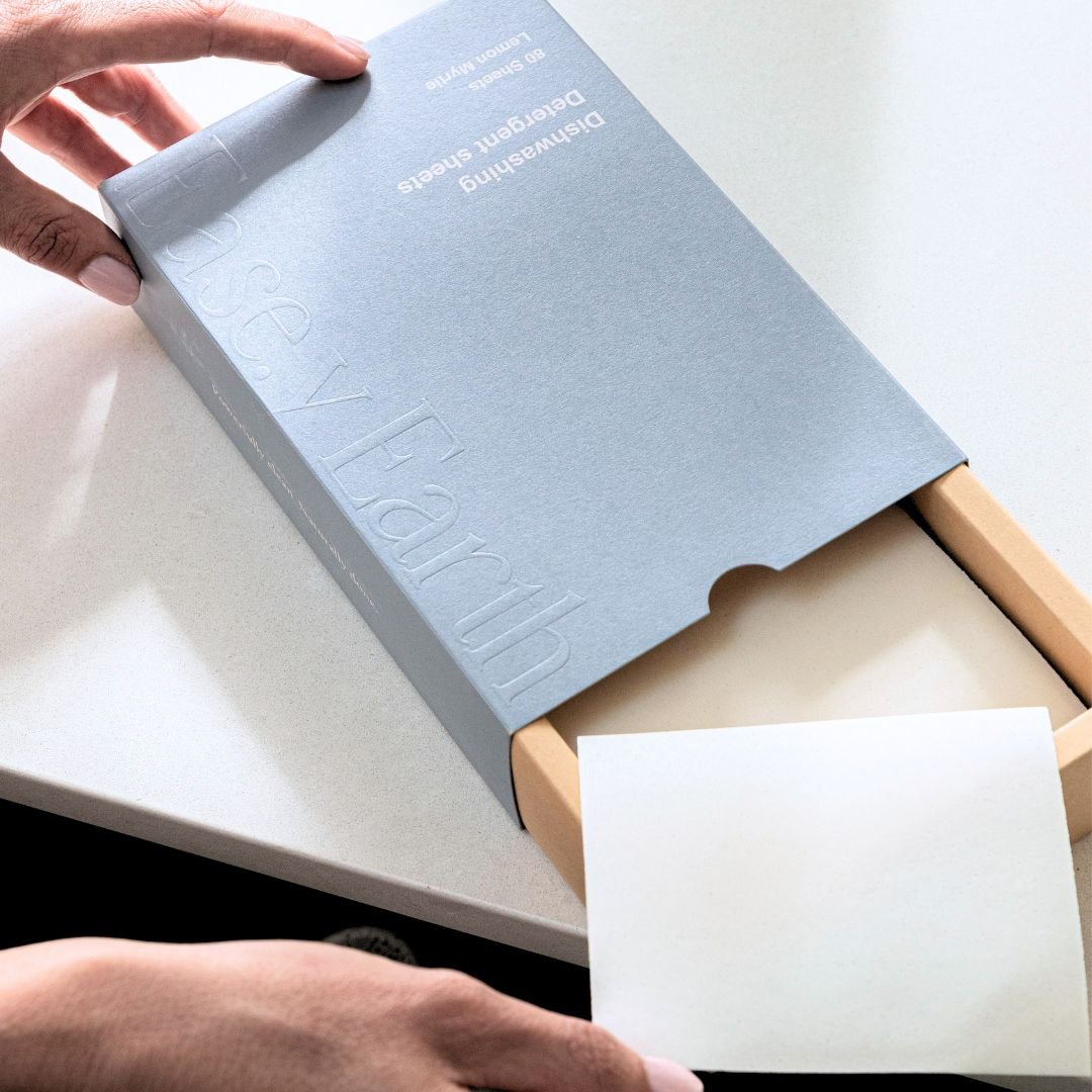 160 Total Loads: Clean Cotton Scented Laundry & Lemon Myrtle Dishwasher Detergent Sheets Bundle. Plastic-free cleaning.