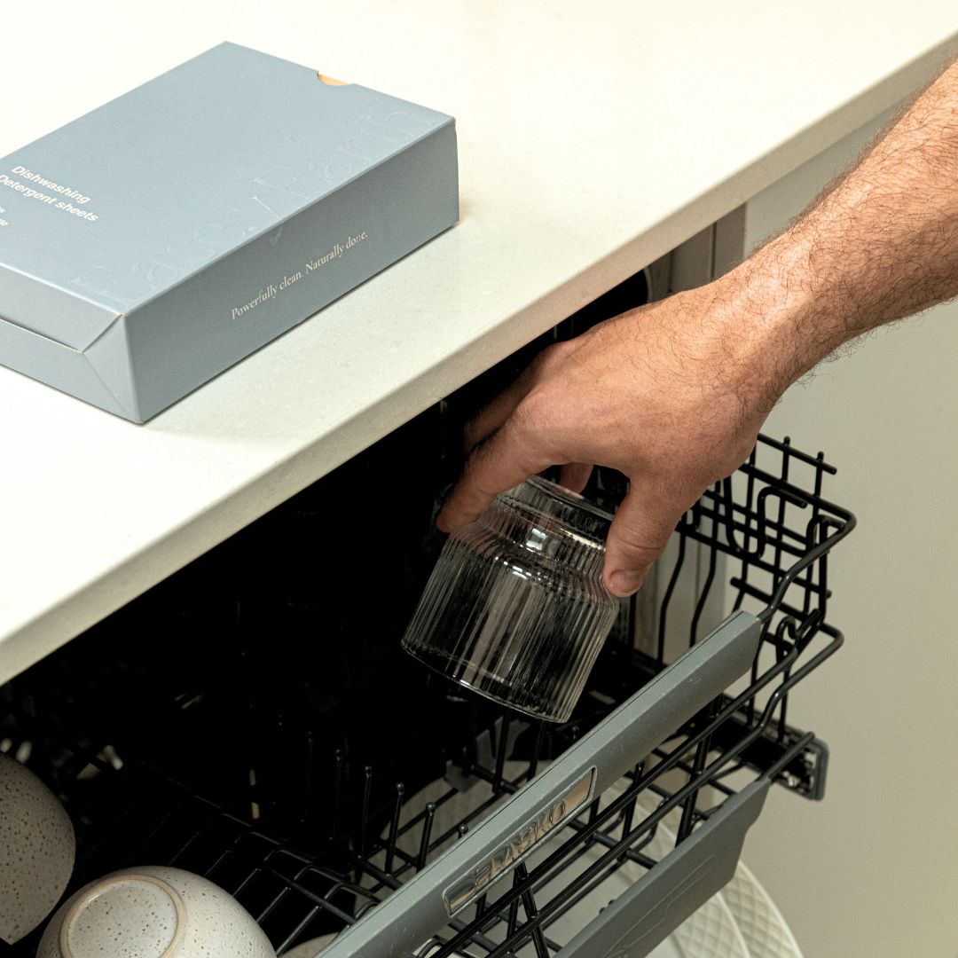 Dishwasher Detergent Sheets | Lemon Myrtle Scent | Up to 80 Washes - Easey Earth