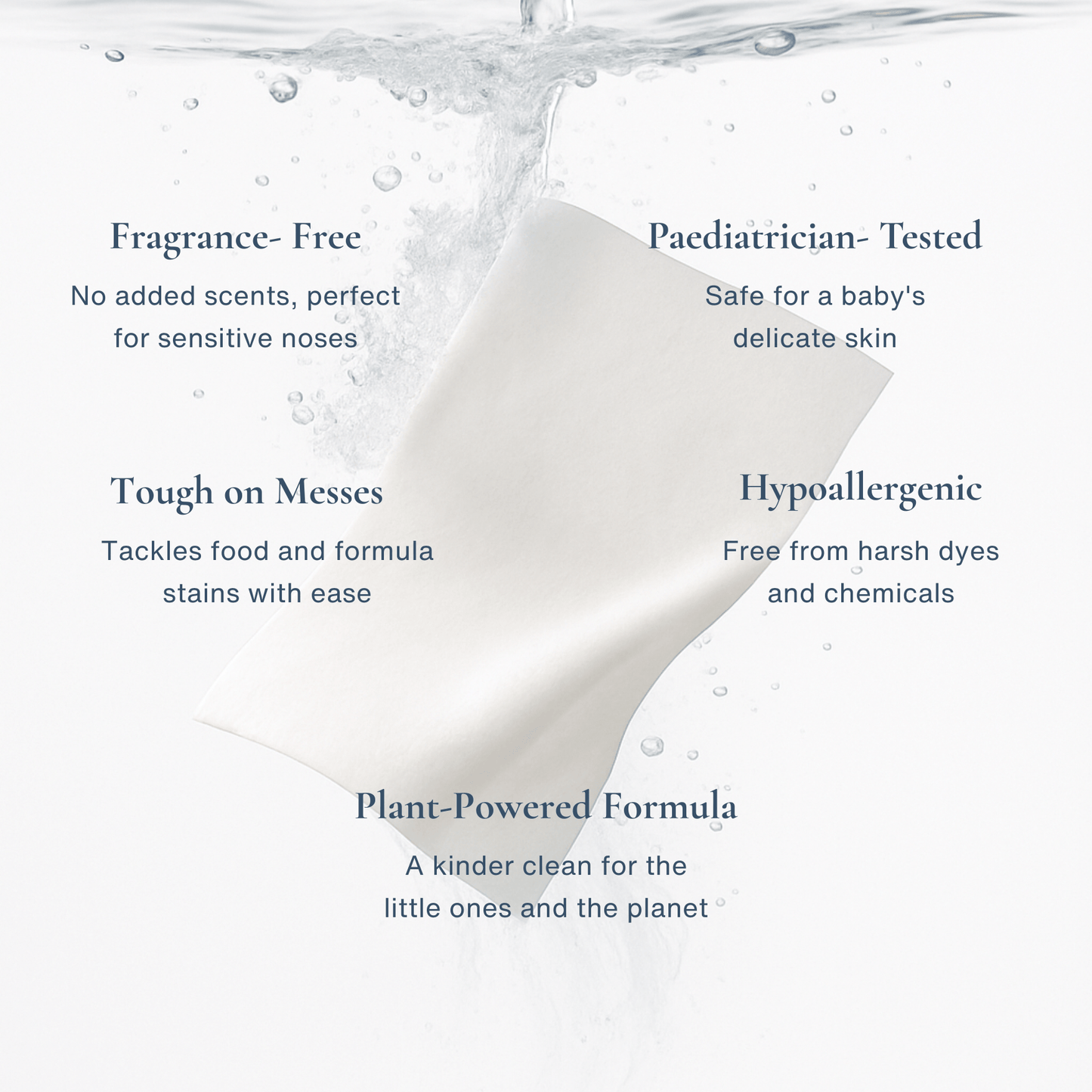 Fragrance - Free Baby Laundry Detergent Sheets - Easey Earth