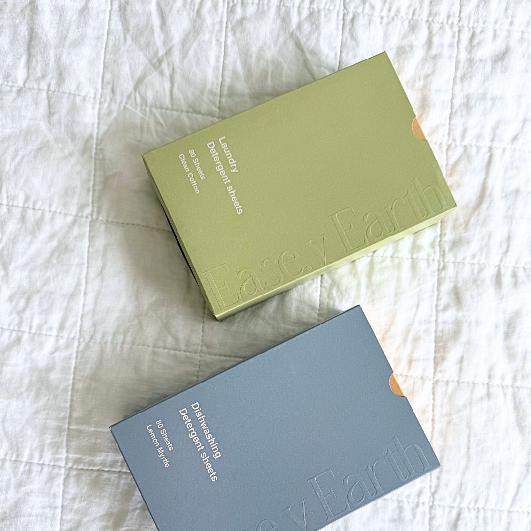 Laundry Detergent Sheets | Clean Cotton Scent | Up to 80 Washes - Easey Earth
