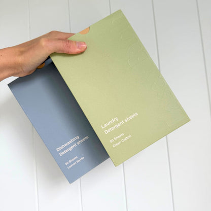 Laundry & Dishwashing Detergent Sheets Bundle | Save $10 | 160 Washes - Easey Earth
